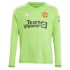Manchester United Henderson 26 Brankářské Domácí 2023-24 - Fotbalové Dresy (L/S)